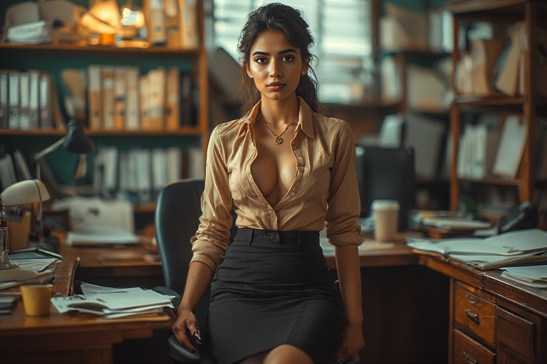 Office me Sita ki Raas Leela 2 Sita